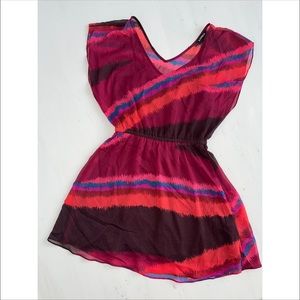 EXPRESS colorful summer dress - medium